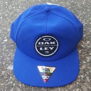 Oakley Foundation Cap Blue Snapback California Hat